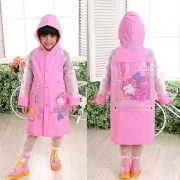 Children Waterproof Raincoat | Cute Cartoon Kids Rain Coat | Boys & Girls Rainwear - Image 2