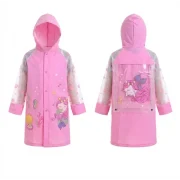 Children Waterproof Raincoat | Cute Cartoon Kids Rain Coat | Boys & Girls Rainwear