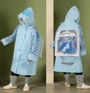 Children Waterproof Raincoat | Cute Cartoon Kids Rain Coat | Boys & Girls Rainwear - Image 6
