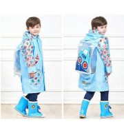 Children Waterproof Raincoat | Cute Cartoon Kids Rain Coat | Boys & Girls Rainwear - Image 7