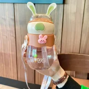 Kids Mumpot 450ml Insulated Food Jar | Leakproof Lunch Container with Silicone Handle | BPA-Free - Image 2