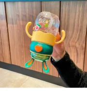 Kids Mumpot 450ml Insulated Food Jar | Leakproof Lunch Container with Silicone Handle | BPA-Free - Image 3